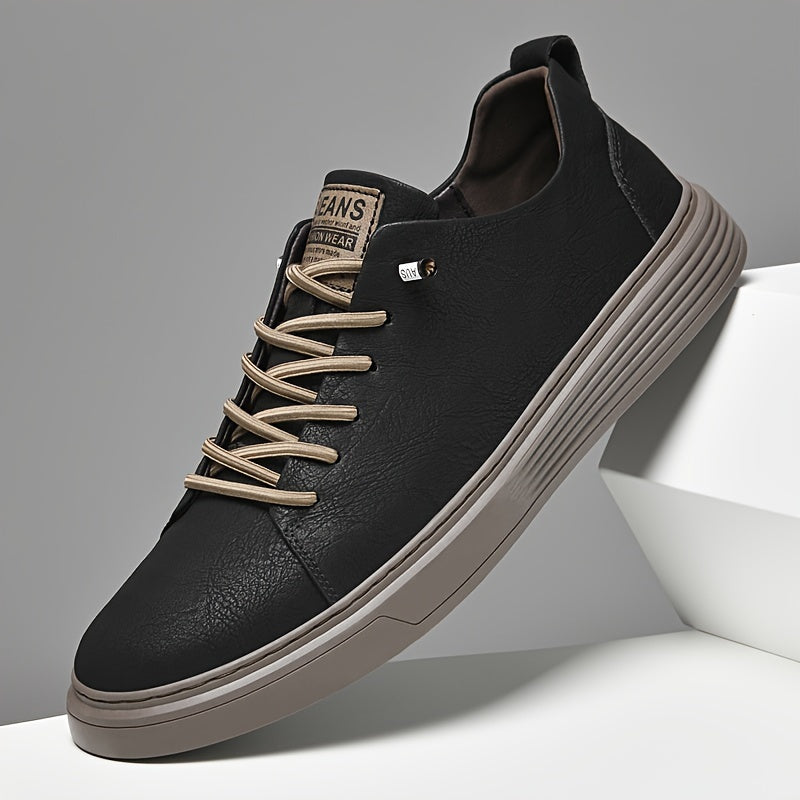 Baskets décontractées homme style urbain moderne à lacets – Sneakers tendance pour usage quotidien