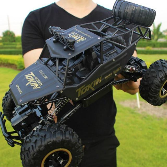 Fjärrstyrd terrängbil 4x4 för barn och vuxna - Bigfoot-stil, modellbygge och hobby