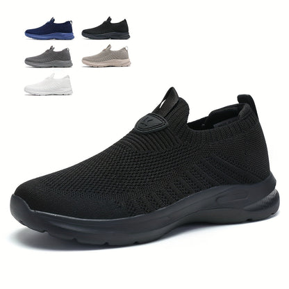 Slip-on sneakers til mænd, urban stil, komfort, sport, gåture