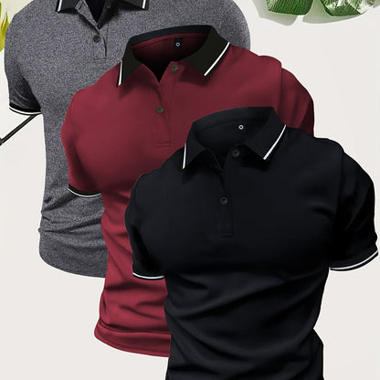 Polo casual pour homme style urbain – Élégance décontractée pour sorties et loisirs