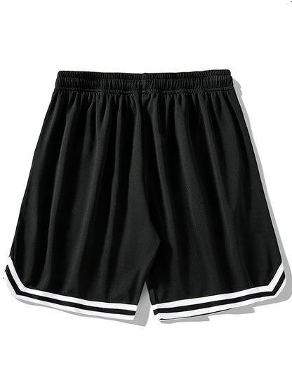 Lässige Herren Basketball-Sportshorts mit Los Angeles Print