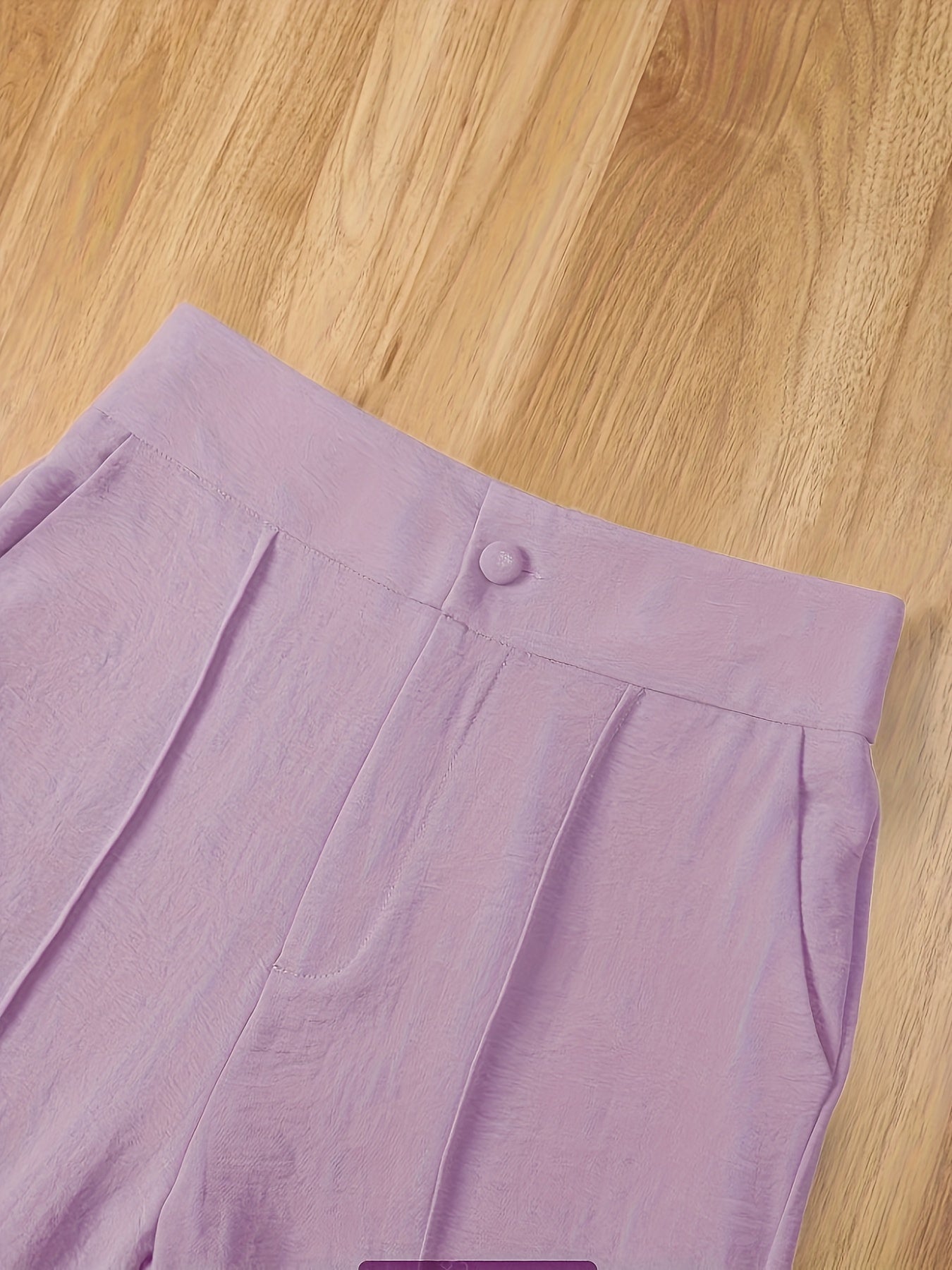 Ensemble élégant femme – Débardeur sans manches et pantalon taille haute – Idéal printemps/été