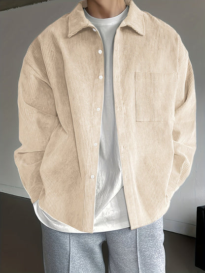 Herre Skjortebluse Casual Stil til Daglig Brug