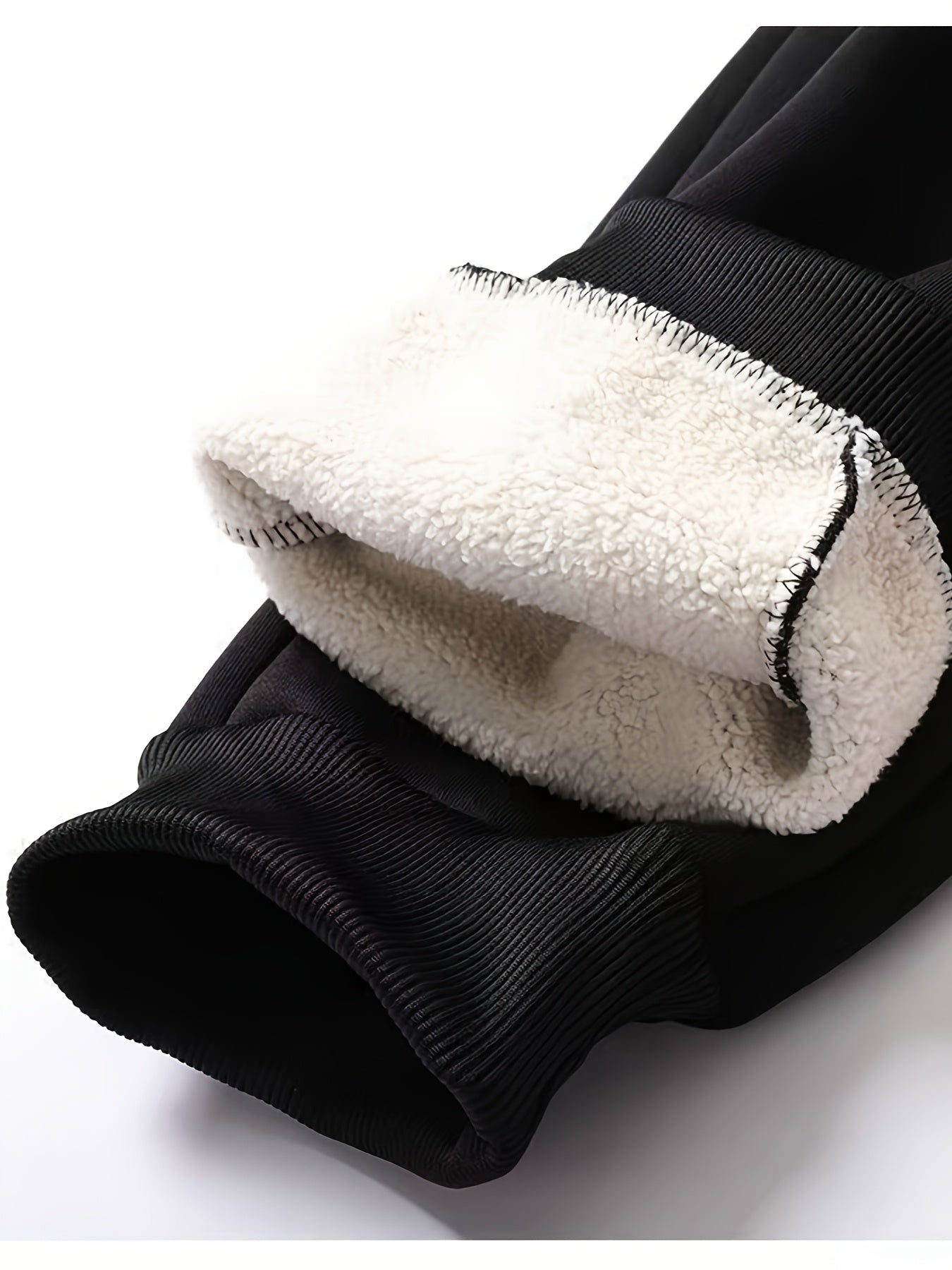 Lot de 3 Pantalons de Survêtement Polaire Homme, Élastique, Doublure Chaude, Poches Zippées, Bleu Marine, Noir et Gris Clair