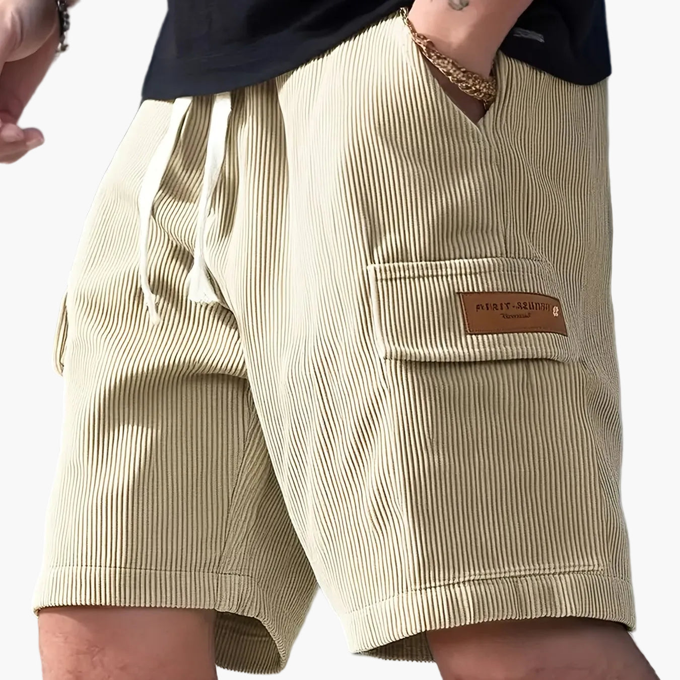 Short casual uomo stile urbano per uso quotidiano e tempo libero