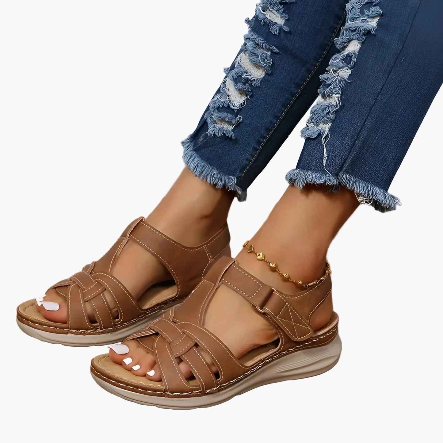 Sandales orthopédiques confort pour femme – Style moderne et soutien quotidien