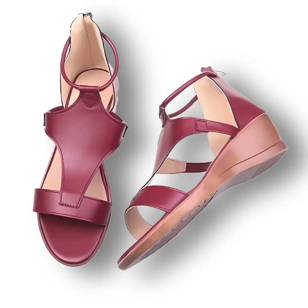 Sandalias con cuña para mujer comodidad diaria estilo informal