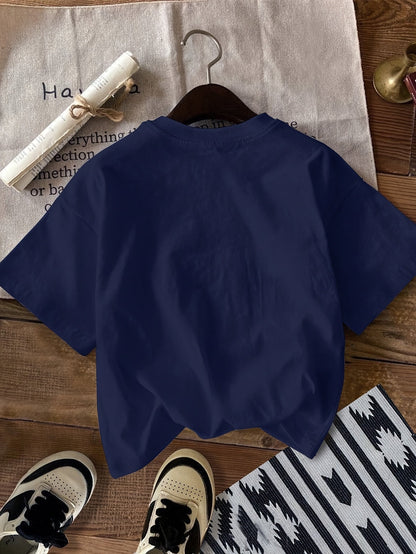 Afslappet T-shirt til kvinder i urban stil Brooklyn New York