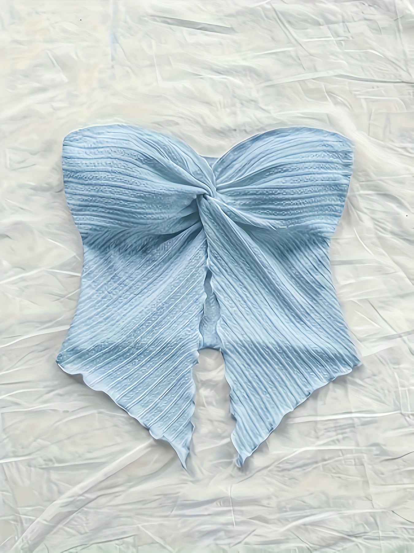 Top bustier damski w stylu eleganckiej muszki na lato, wieczór lub wakacje