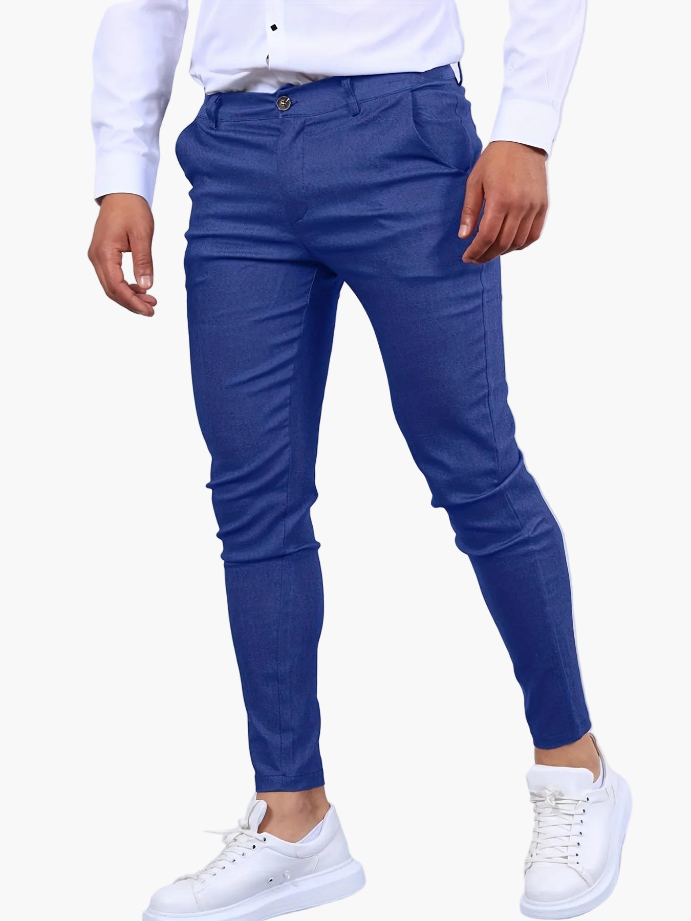 Elegante Slim-Fit-Hose für Herren für Geschäft und Büro – Moderner, figurbetonter Stil