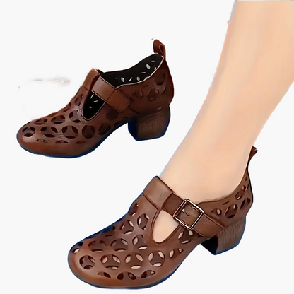 Scarpe Mary Jane con tacco a blocco da donna - Stile alla moda e comfort quotidiano