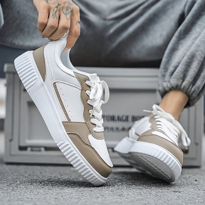 Herresneakers i lavt snit med alsidig urban stil til hverdag