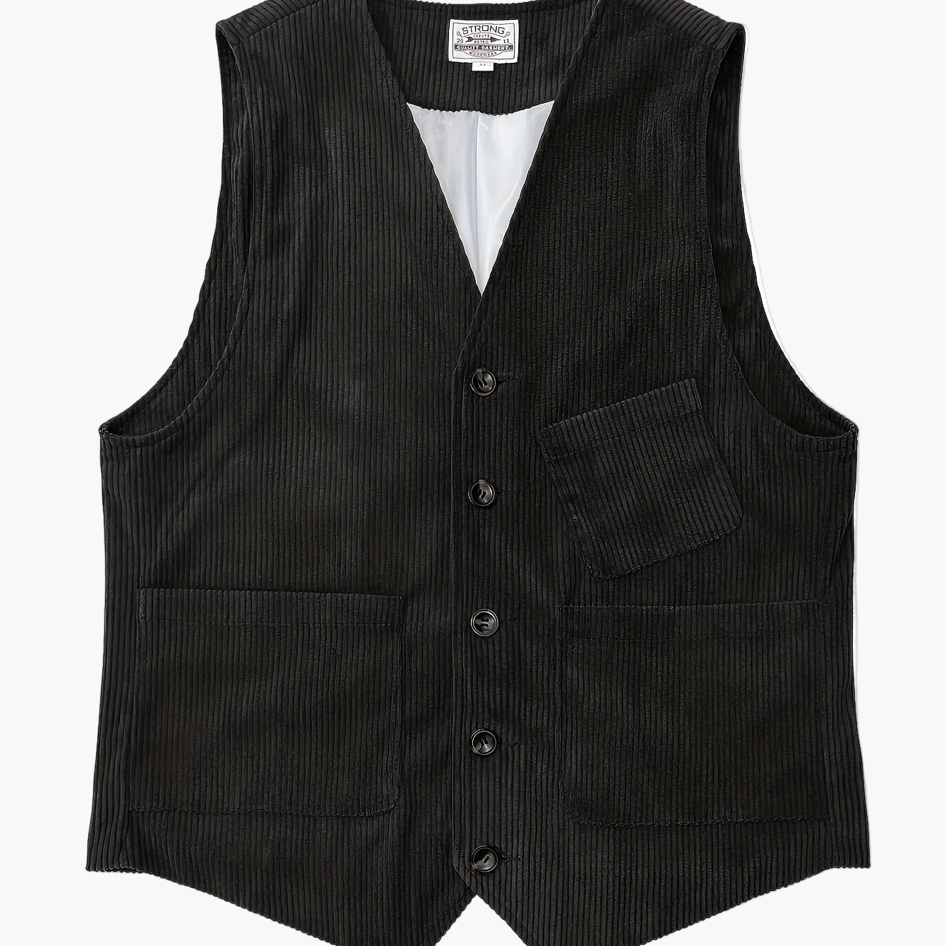 Gilet Homme Élégant Style Vintage Décontracté pour Travail et Loisirs