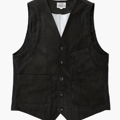 Gilet Homme Élégant Style Vintage Décontracté pour Travail et Loisirs