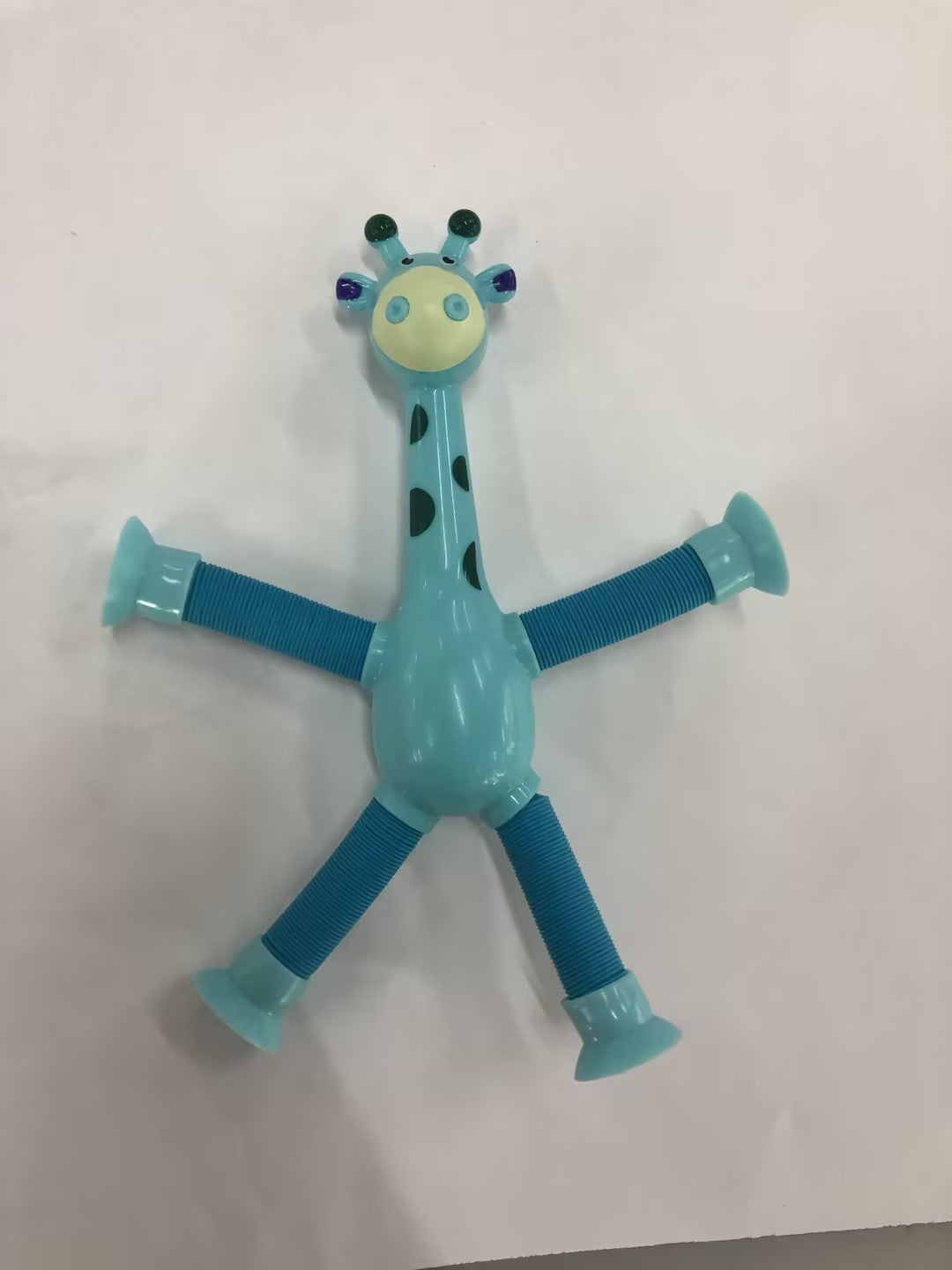 Jouet Girafe Télescopique à Ventouse pour Bébé et Enfant – Jouet Éducatif et Sensoriel Ludique