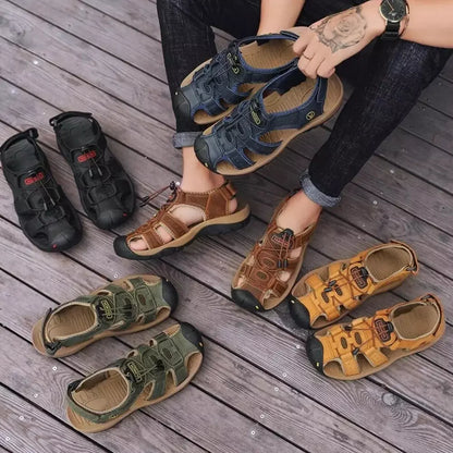 Sandales de randonnée homme style sportif confort tout-terrain