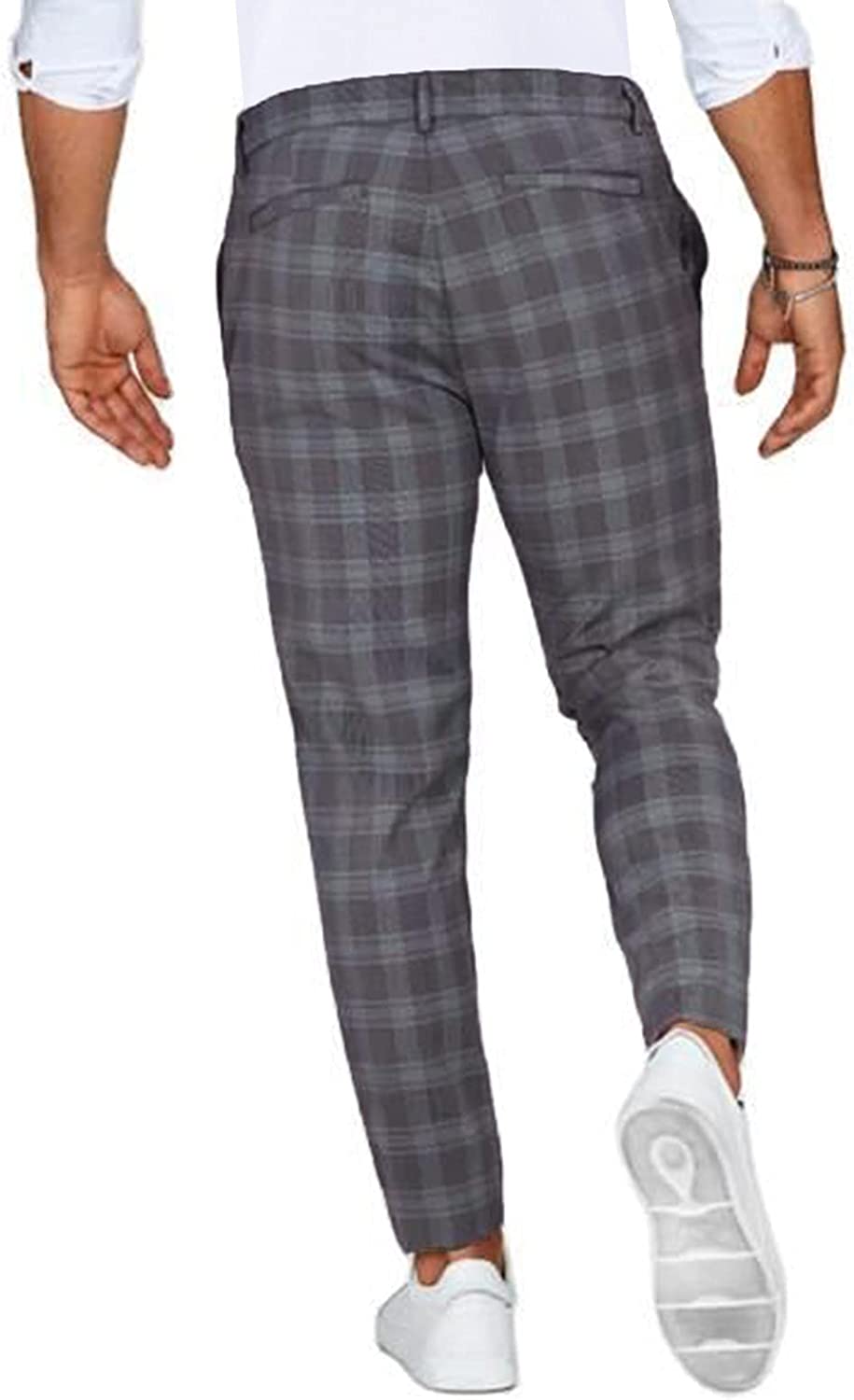 Herren-Chino mit Karomuster – Lässig und elegant
