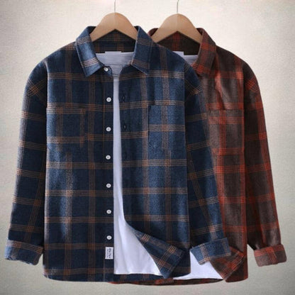 Camicia a quadri casual da uomo – Stile classico e versatile