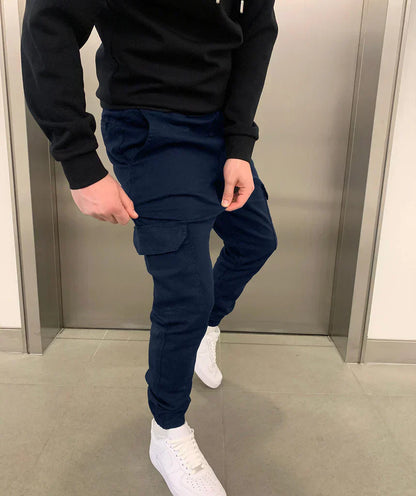 Pantalon cargo jogger pour homme style urbain et décontracté
