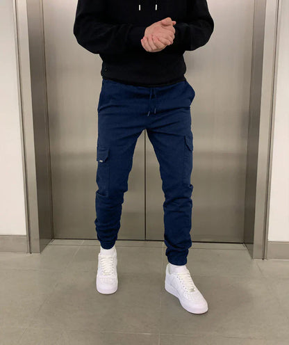 Pantalon cargo jogger pour homme style urbain et décontracté