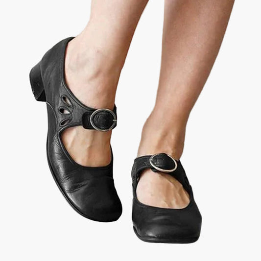Chaussures à bride femme style rétro confort quotidien élégantes