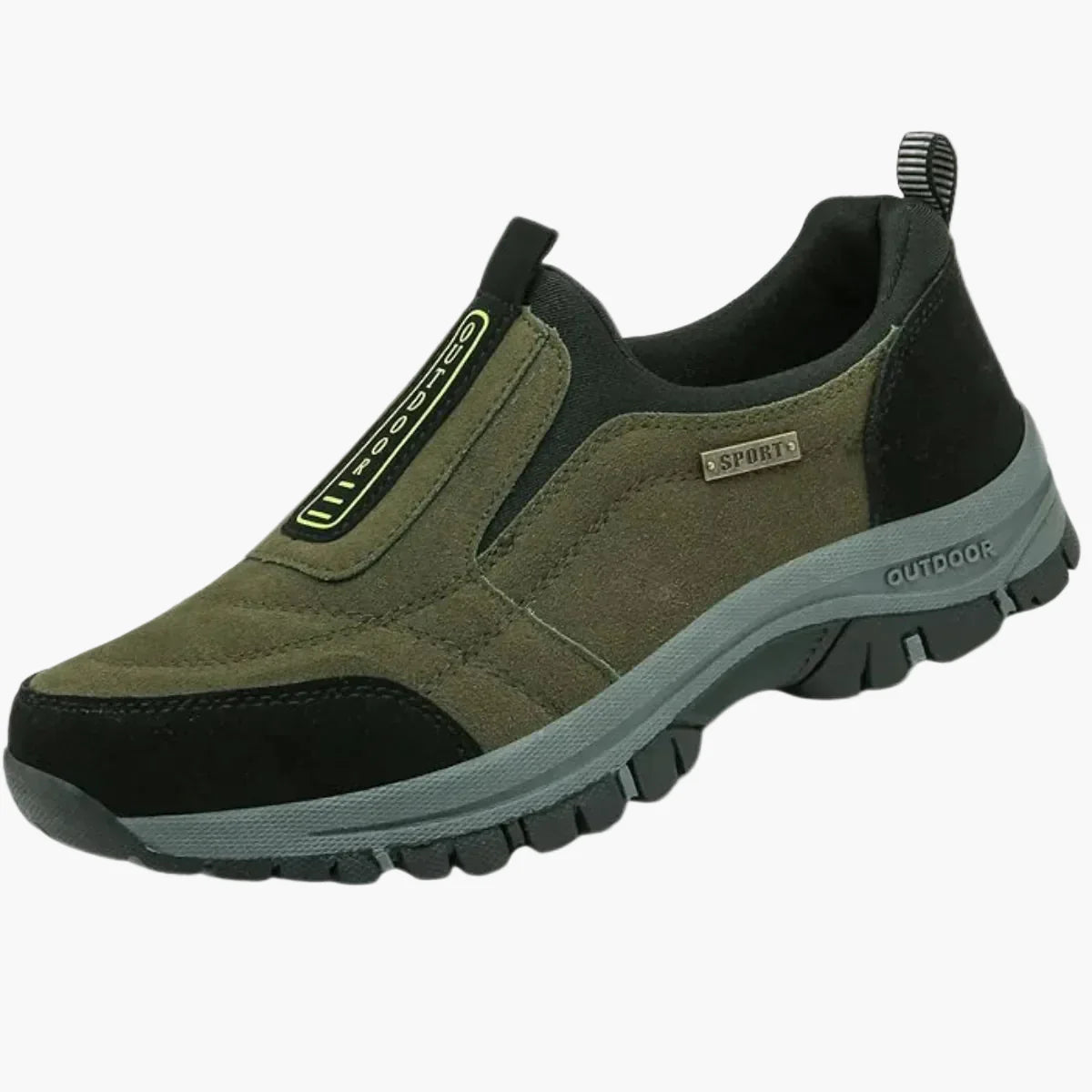 Ortopediska slip-on skor för män – mångsidig outdoor-stil med halkskydd