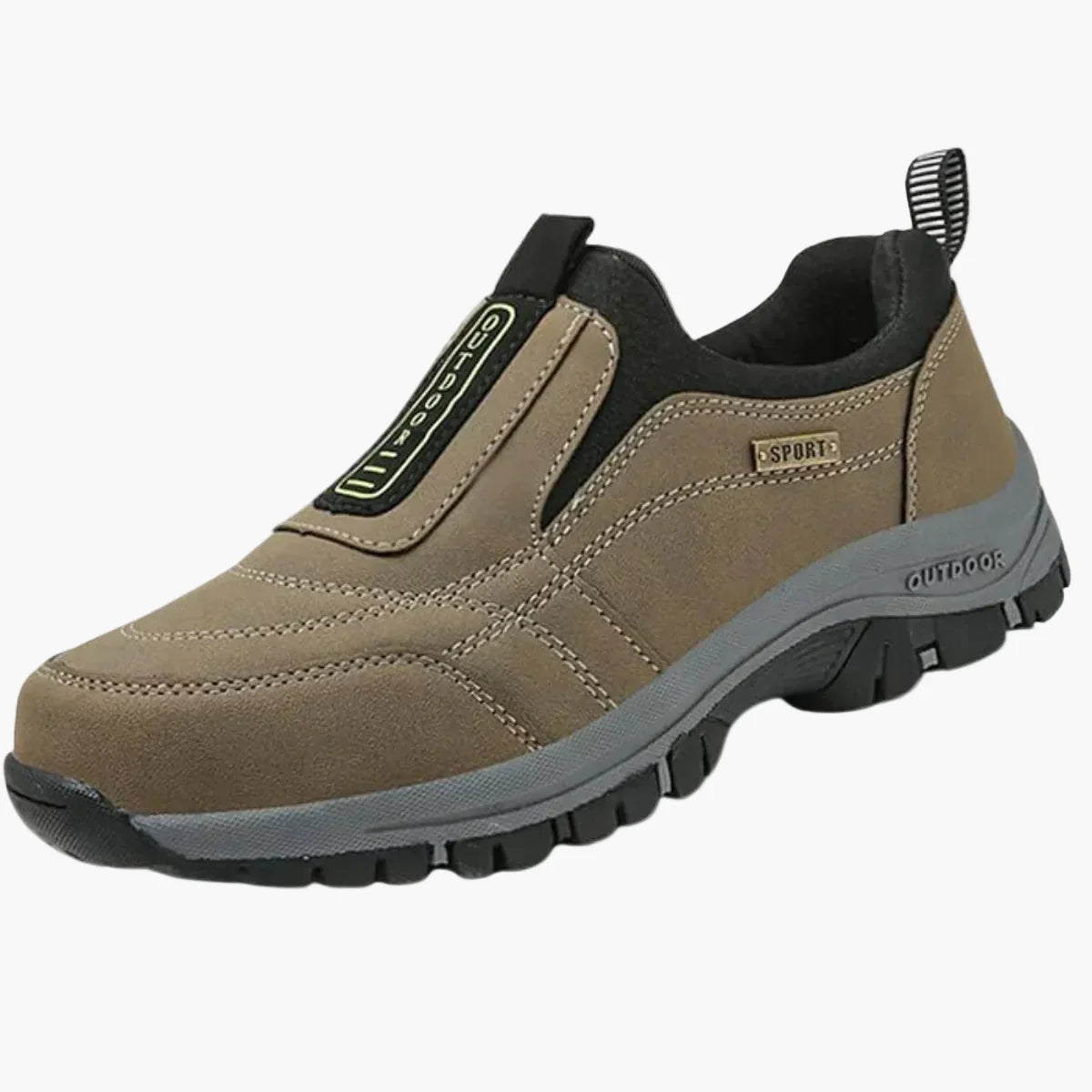 Ortopediska slip-on skor för män – mångsidig outdoor-stil med halkskydd