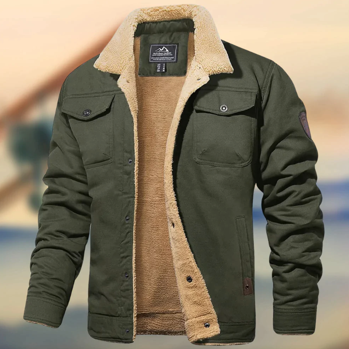 Julian - Winter Jacket with Fleece Lining