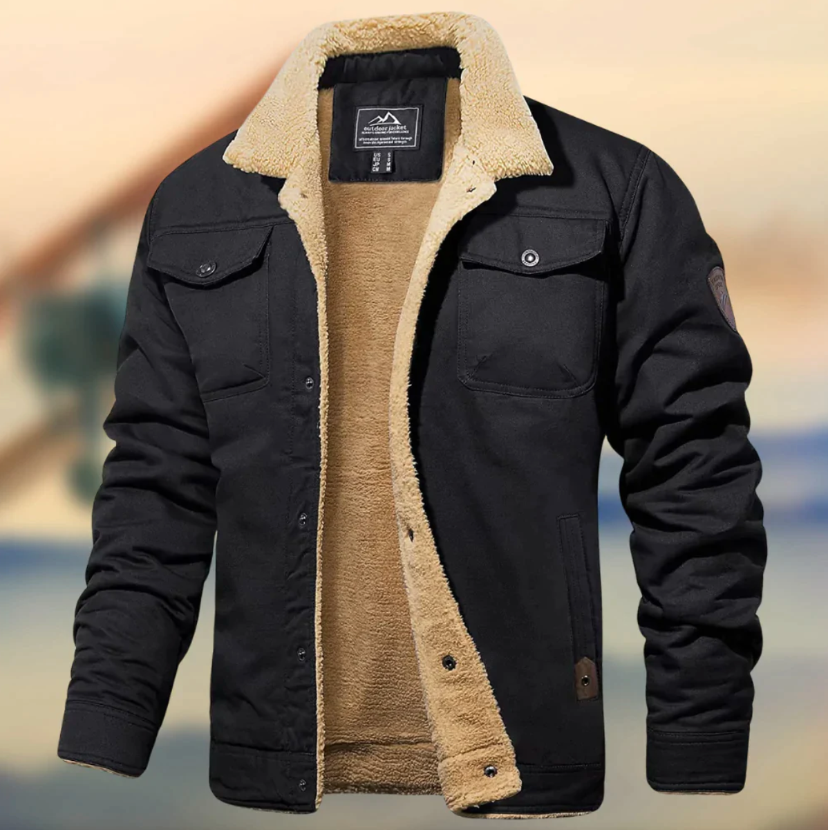 Julian - Winter Jacket with Fleece Lining