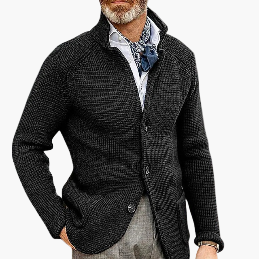 Elegant herrecardigan i casual stil til alle lejligheder