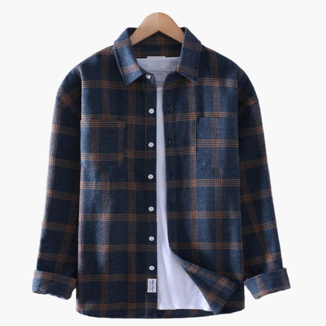 Camicia a quadri casual da uomo – Stile classico e versatile