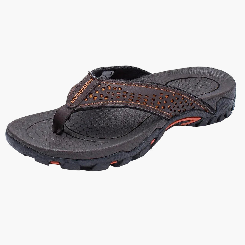 Tongs de sport homme avec soutien de la voûte plantaire – Sandales confort pour marche, plage et activités extérieures