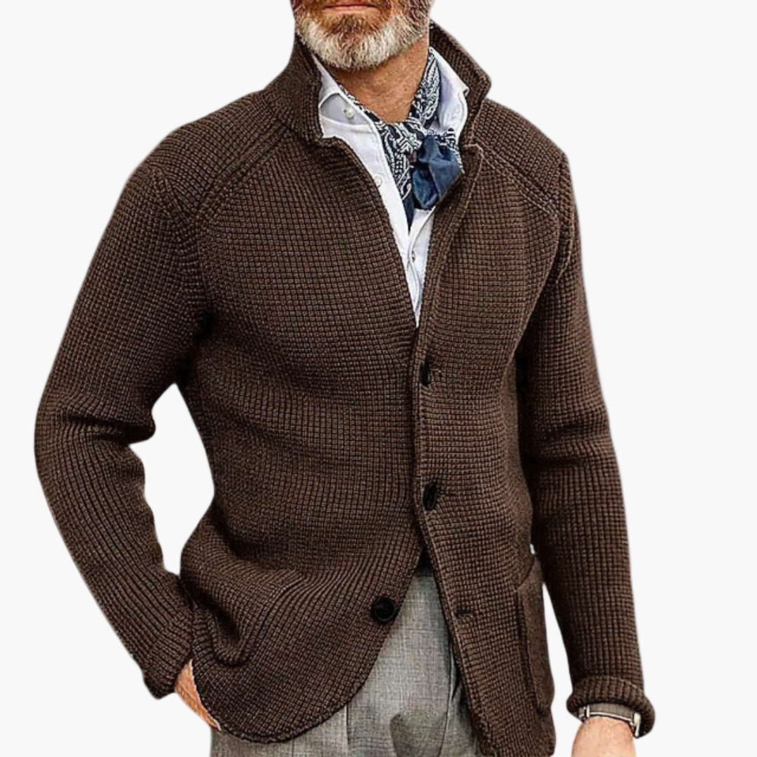 Elegant herrecardigan i casual stil til alle lejligheder