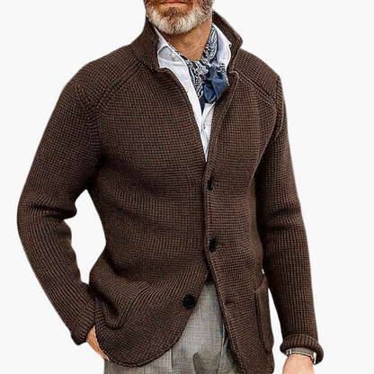 Elegant herrecardigan i casual stil til alle lejligheder
