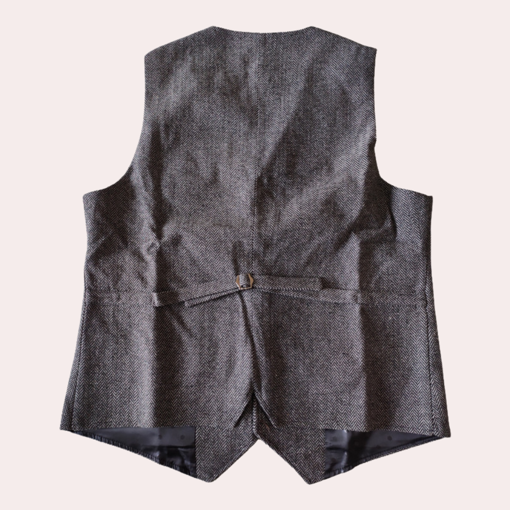 Elegant väst för herr – Modern och mångsidig stil, perfekt för chic eller avslappnad look