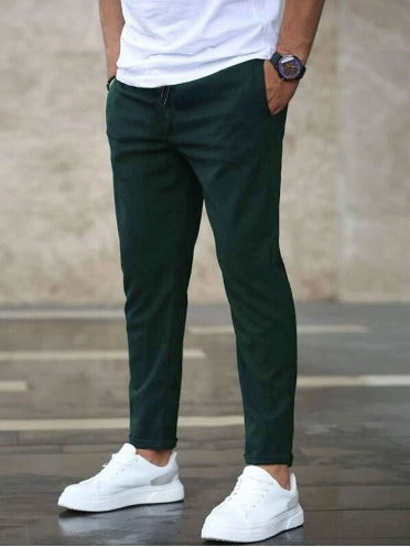 Pantalon jogger homme style urbain décontracté, coupe moderne, idéal pour le quotidien et les loisirs