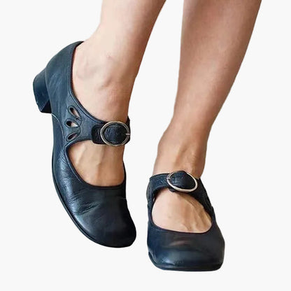 Chaussures à bride femme style rétro confort quotidien élégantes