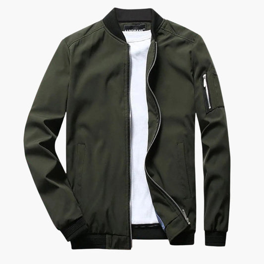Men's summer bomber jacket versatile urban style – ideal for mid-season and casual or dressy outings