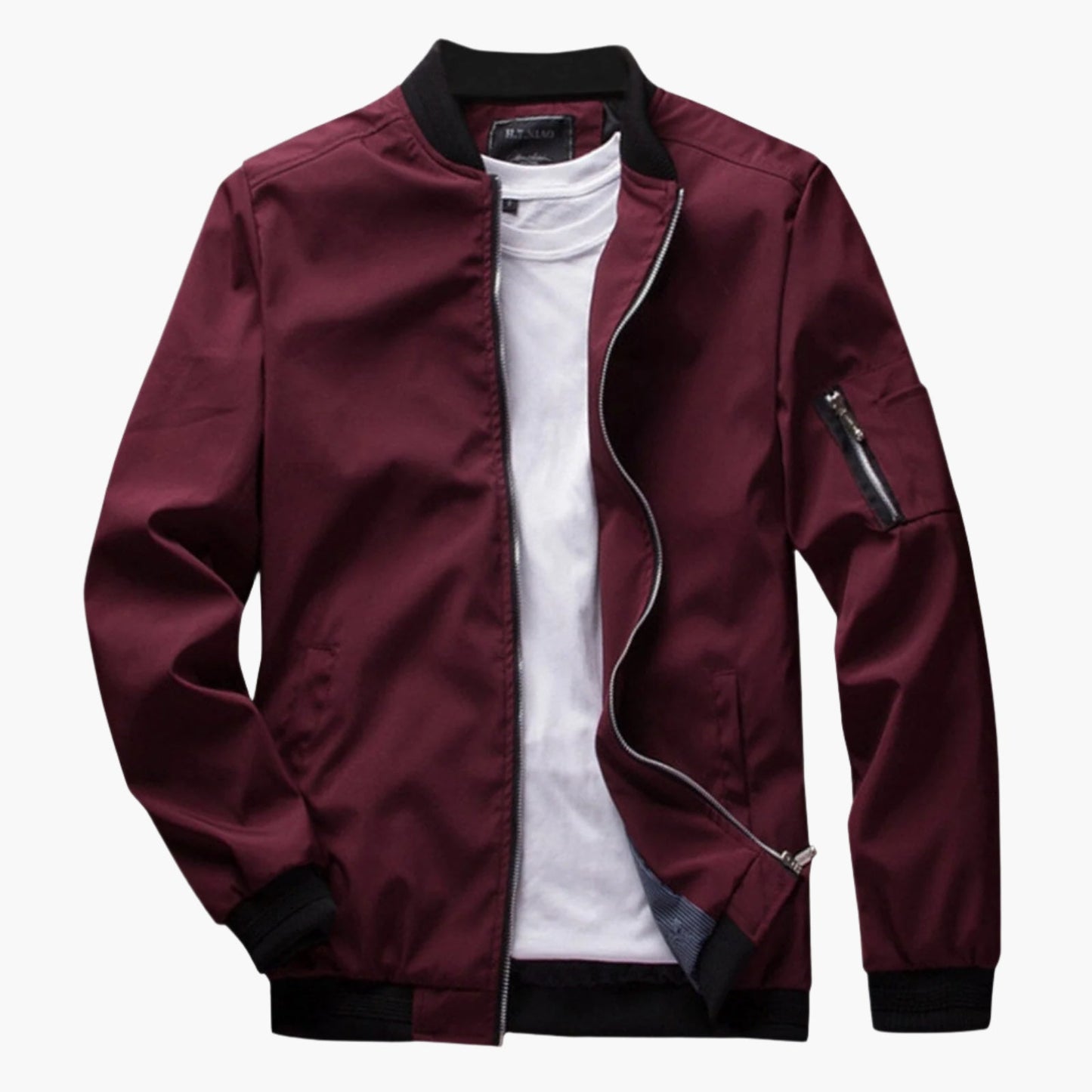 Chaqueta bomber de verano para hombre estilo urbano versátil – ideal para media estación y salidas casuales o formales
