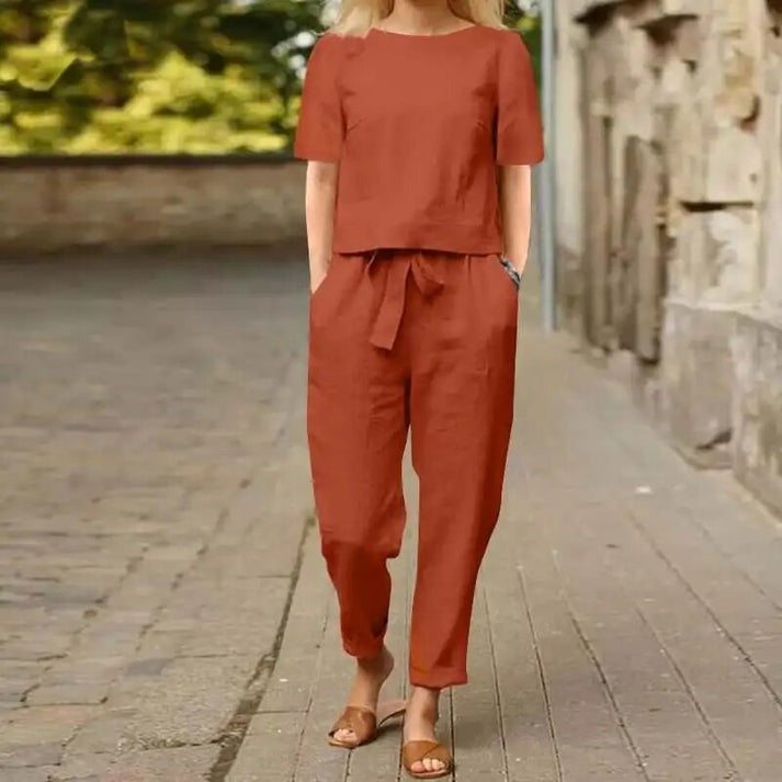 Linda™ - Løst Sommeroutfit