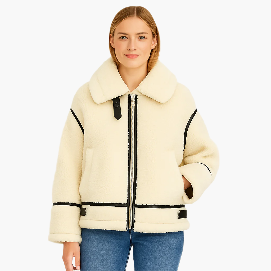 Chaqueta de Invierno para Mujer Estilo Aviador Elegante y Cálida - Moda y Confort Urbano