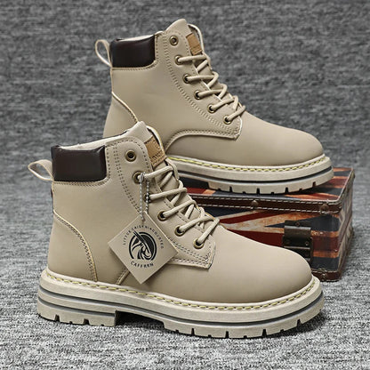 Bottes de randonnée robustes homme style urbain et aventure