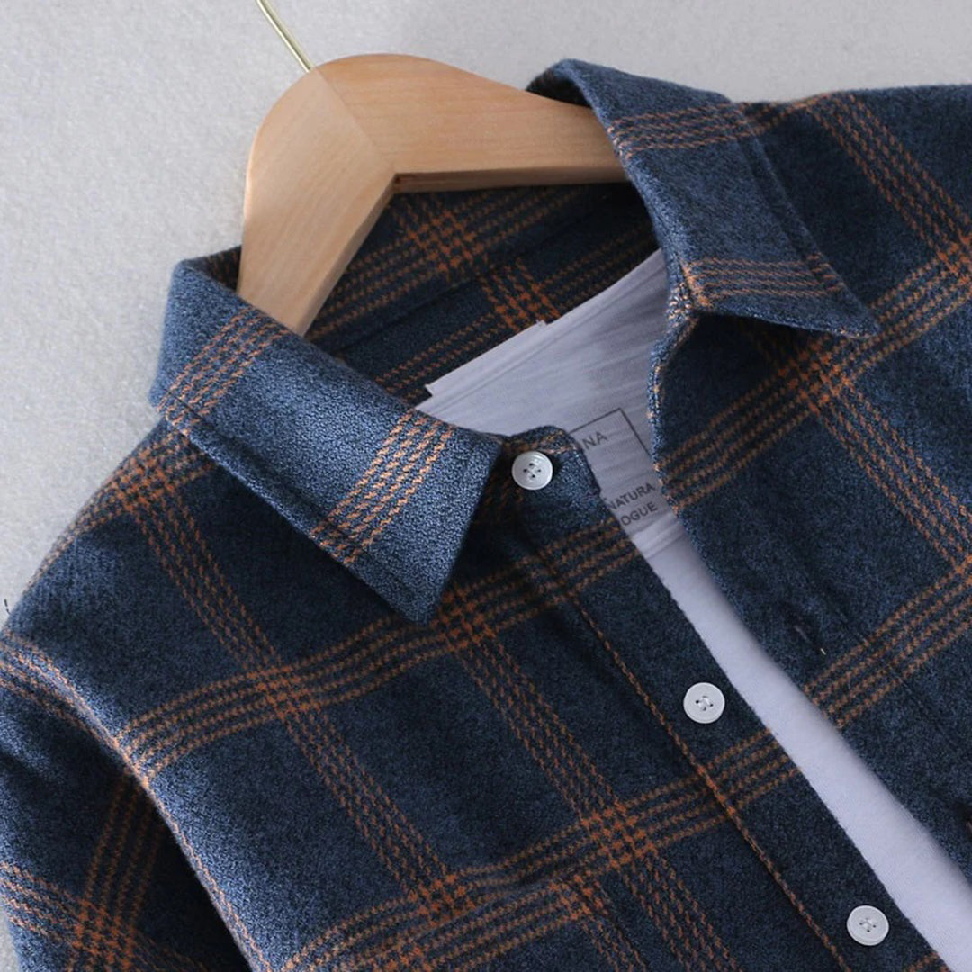 Camicia a quadri casual da uomo – Stile classico e versatile