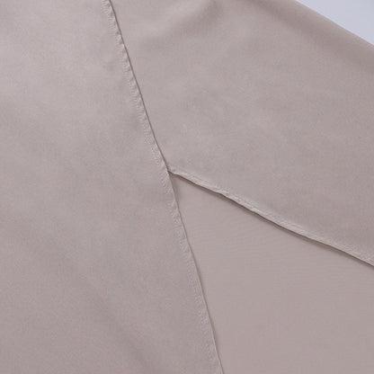 Abito da sera lungo da donna con spacco, scollo incrociato, eleganza raffinata per occasioni formali