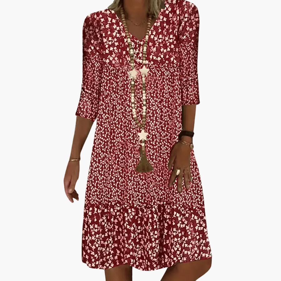 Robe Femme Style Bohème Décontracté Élégant pour Toutes Occasions