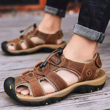 Sandales de randonnée homme style sportif confort tout-terrain