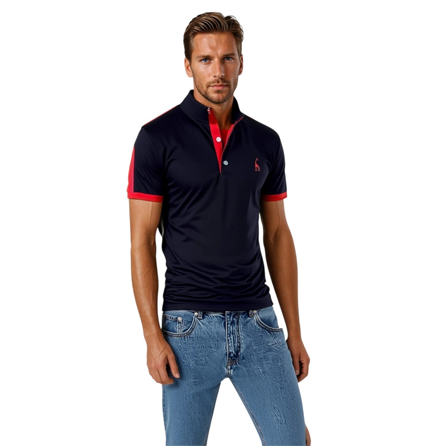 Polo clásico para hombre estilo urbano para todas las ocasiones