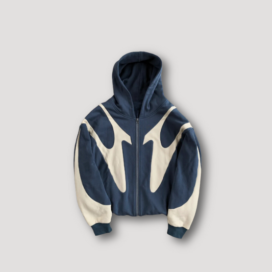 Brendan – Tribal Patchwork Hoodie for Men