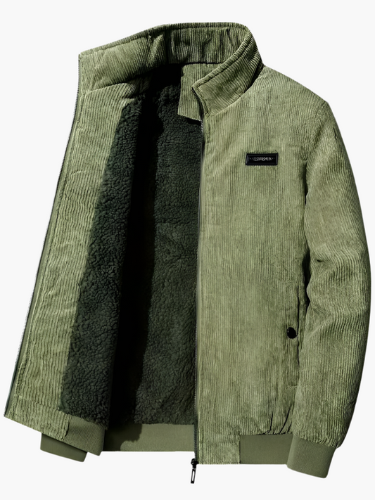 Chaqueta de invierno para hombre estilo urbano versátil y elegante