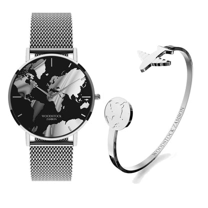 Imogen – Elegante Abenteureruhr aus Edelstahl für Damen